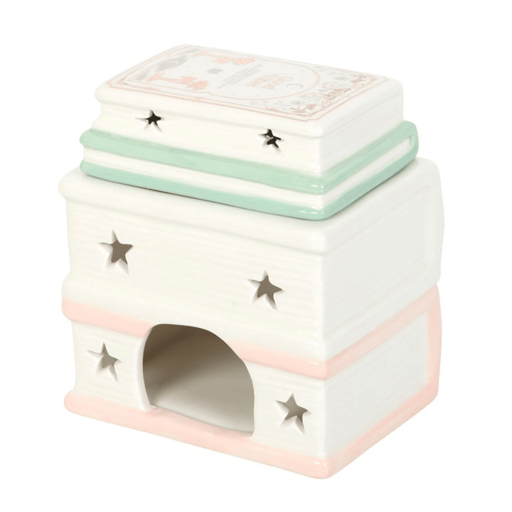 Book Stack Ceramic Oil Burner & Wax Warmer - BAMBI
