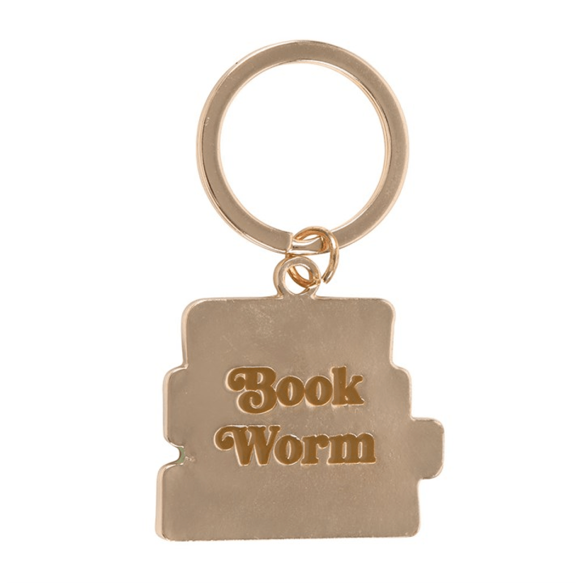 “Book Worm” Enamel Keyring - BAMBI