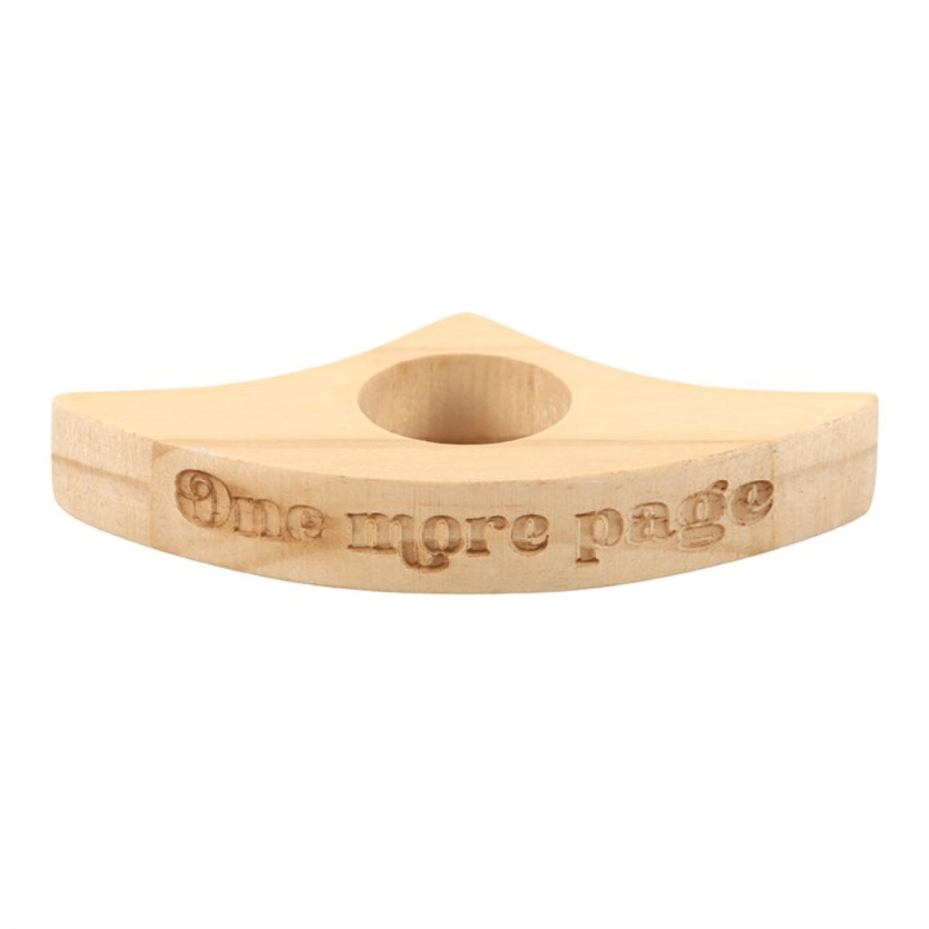 Book Worm Wooden Thumb Page Holder - BAMBI