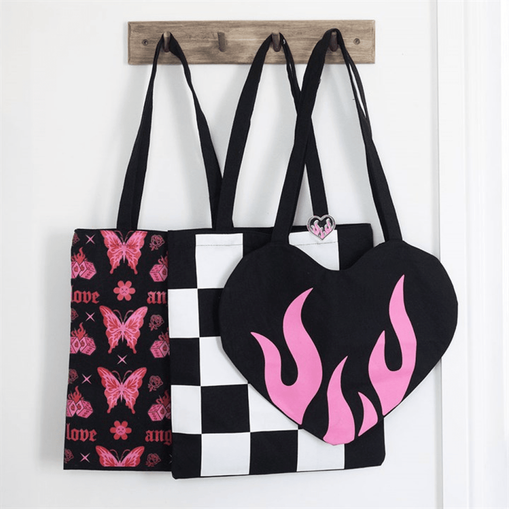 Burning Heart Chaos Tote - BAMBI