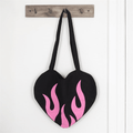 Burning Heart Chaos Tote - BAMBI