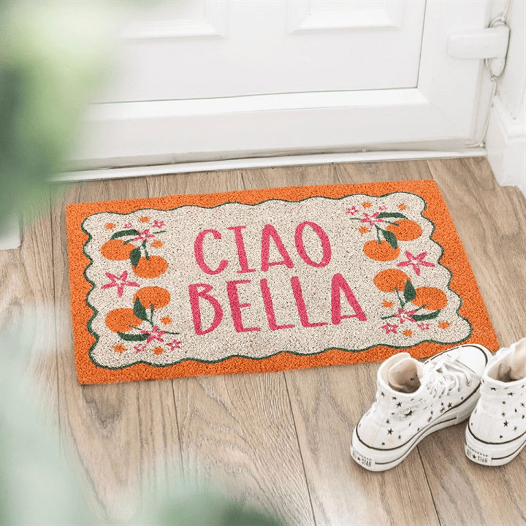 “Ciao Bella” Citrus Doormat - BAMBI