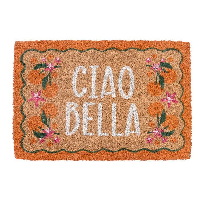 “Ciao Bella” Citrus Doormat - BAMBI