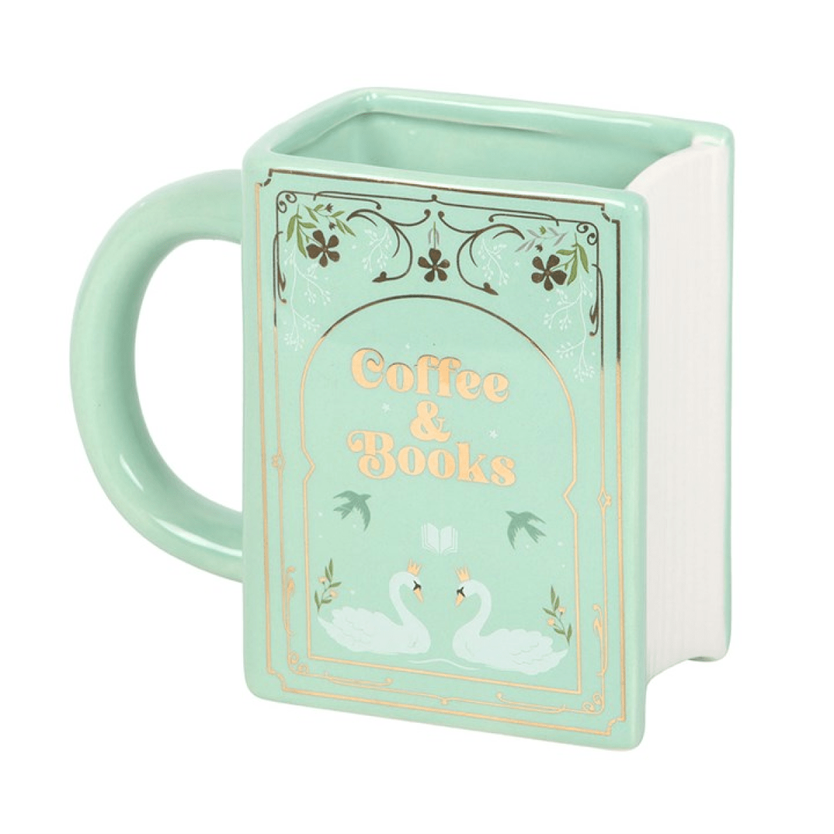 “Coffee and Books” Mug – 450ml - BAMBI