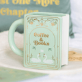 “Coffee and Books” Mug – 450ml - BAMBI