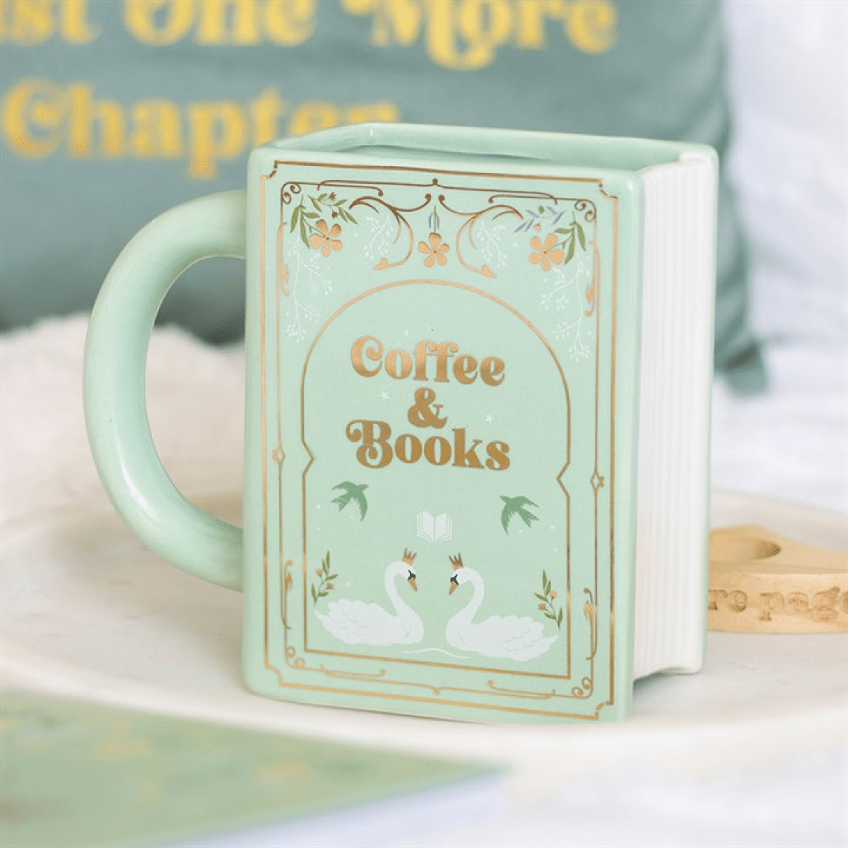 “Coffee and Books” Mug – 450ml - BAMBI