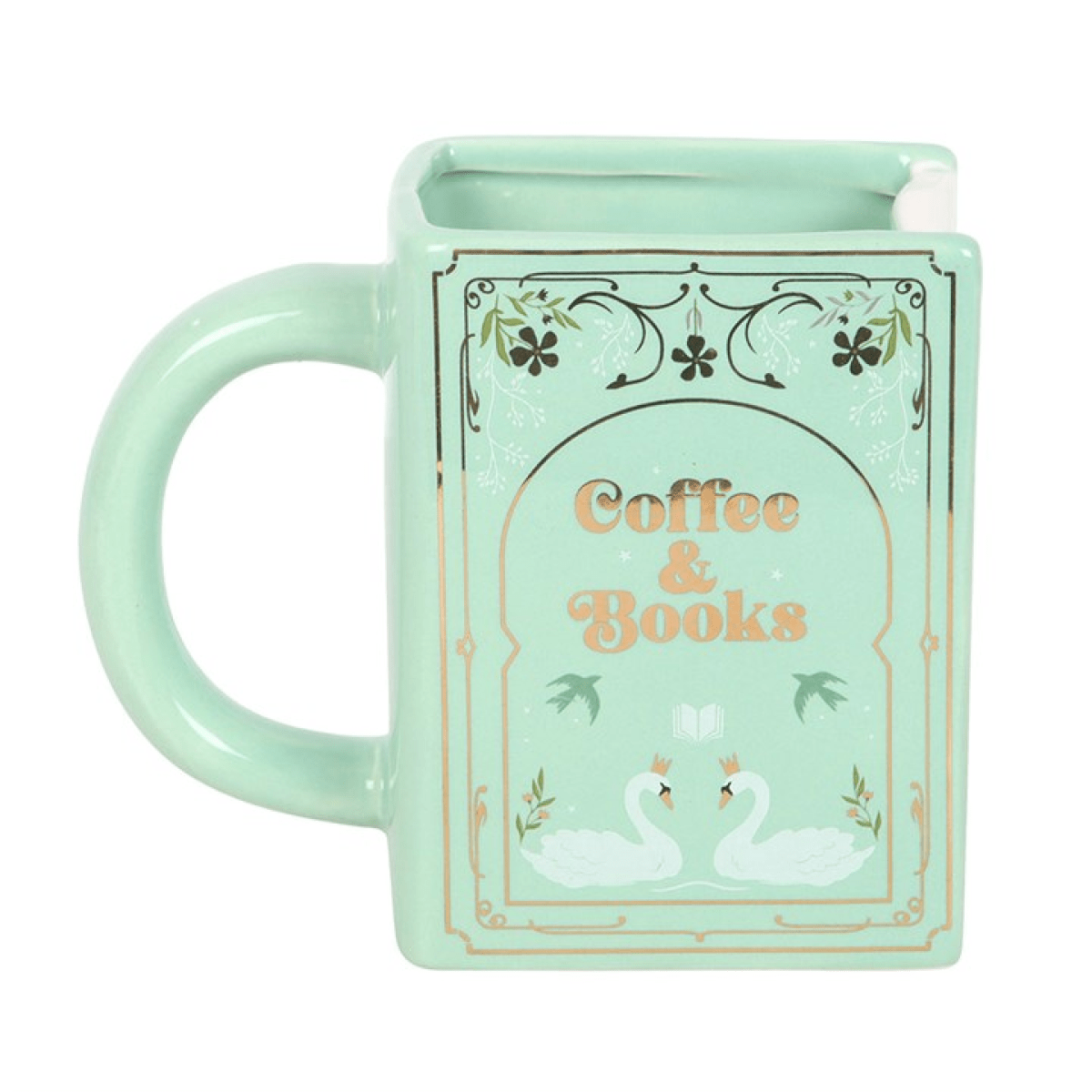 “Coffee and Books” Mug – 450ml - BAMBI