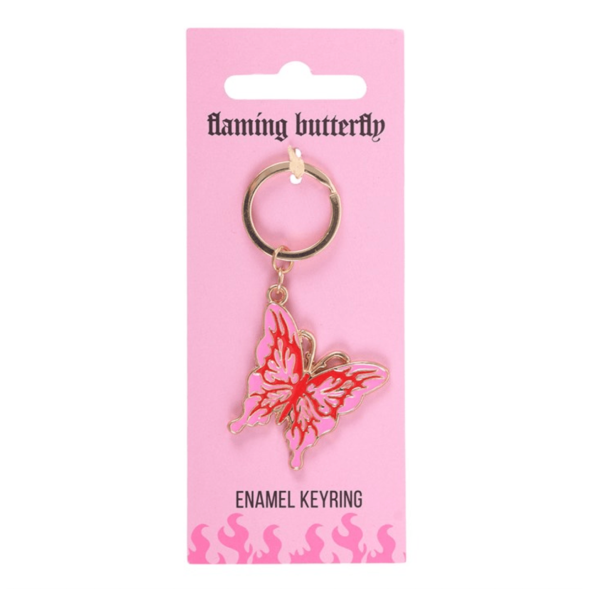 Cyber Butterfly Keyring - BAMBI