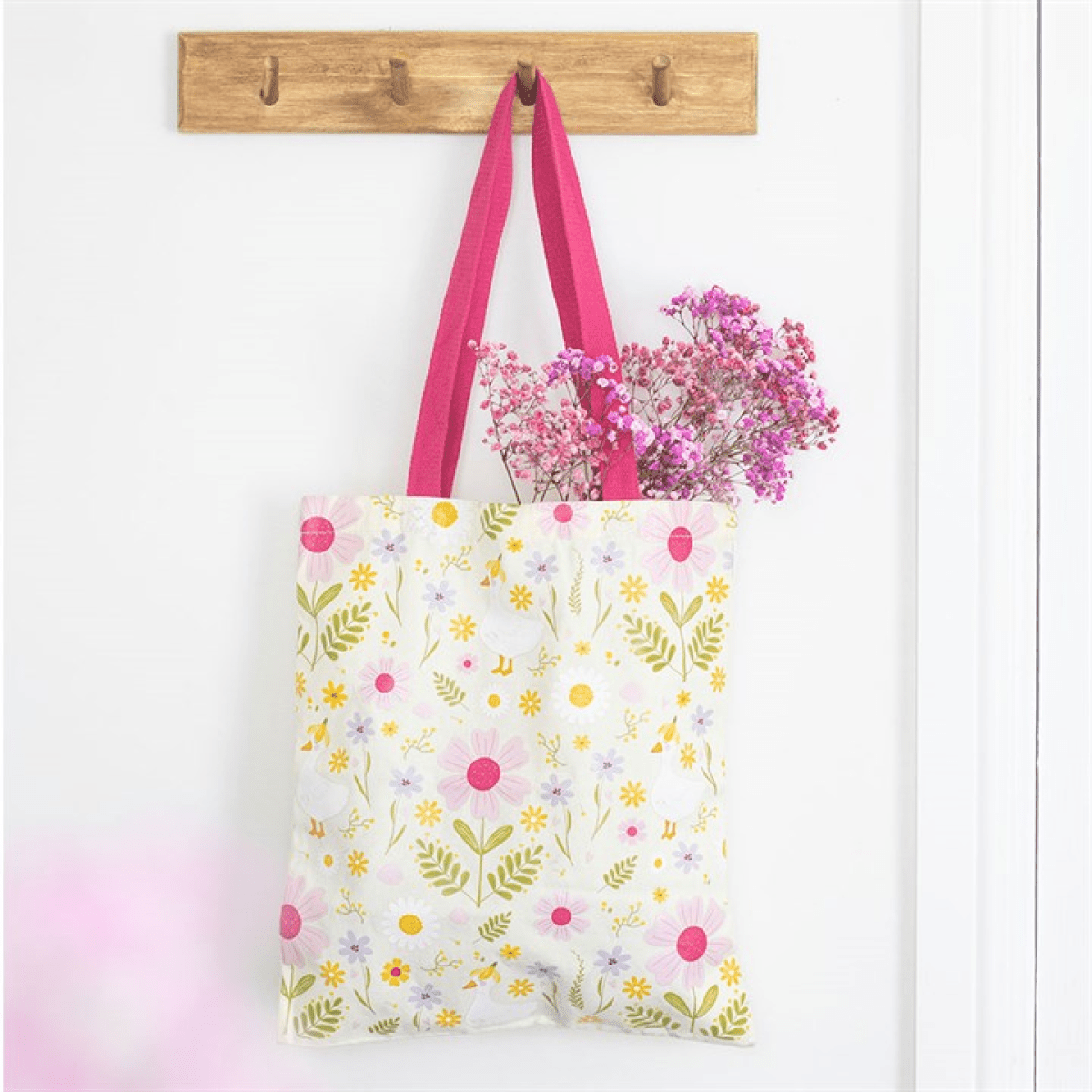 Daisy & Duck Print Tote Bag - BAMBI