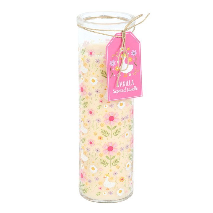 Daisy & Duck Print Vanilla Tube Candle - BAMBI
