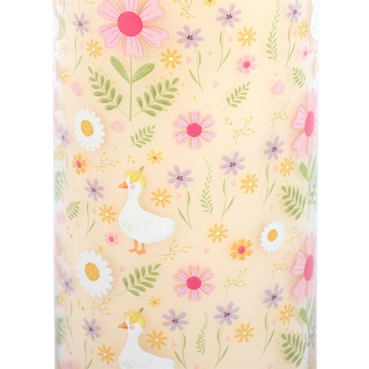 Daisy & Duck Print Vanilla Tube Candle - BAMBI