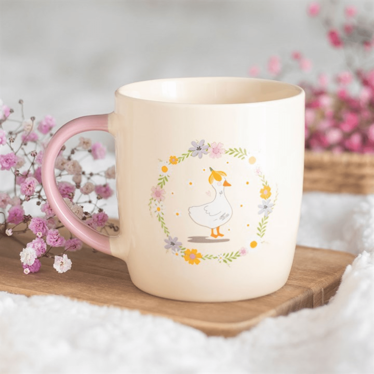 Floral Duck Mug - BAMBI