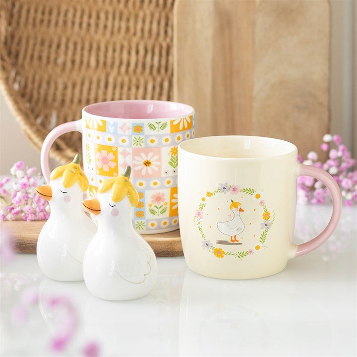Floral Duck Mug - BAMBI
