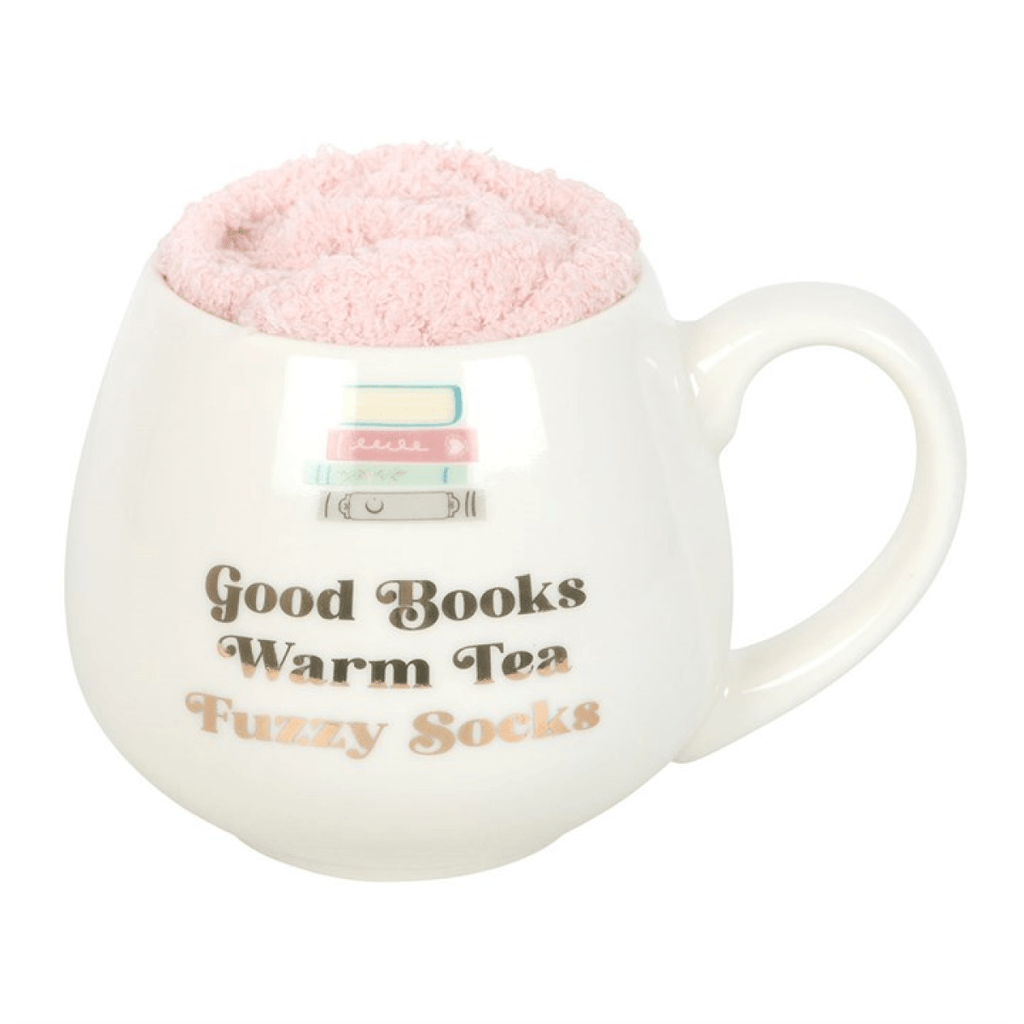 Good Books, Warm Socks, Hot Tea Gift Set (450ml) - BAMBI