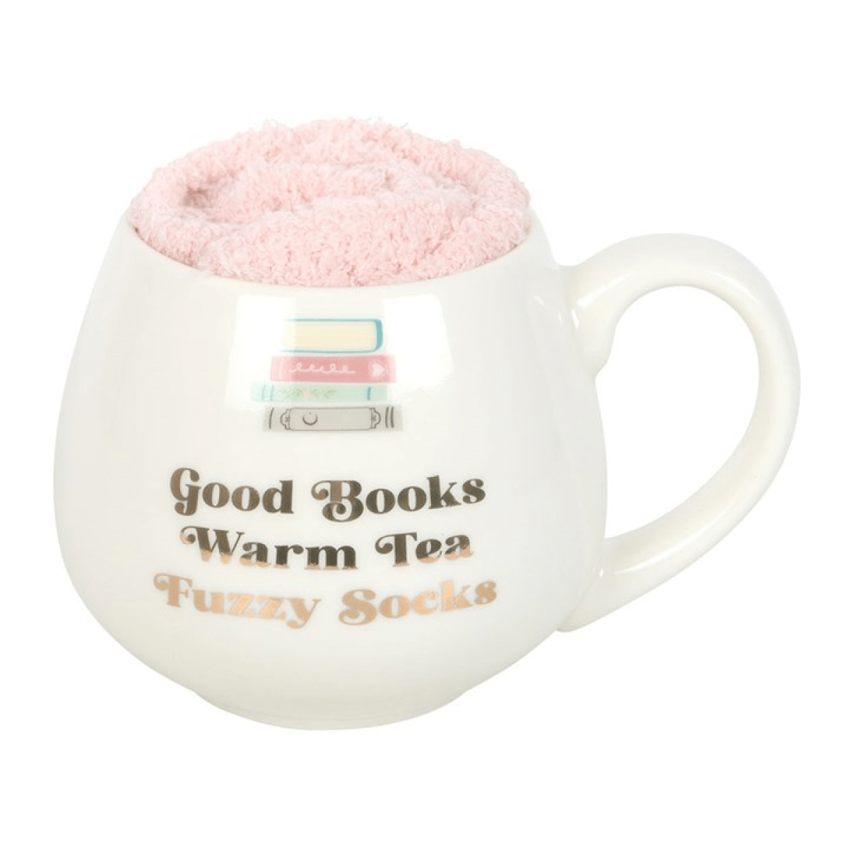 Good Books, Warm Socks, Hot Tea Gift Set (450ml) - BAMBI
