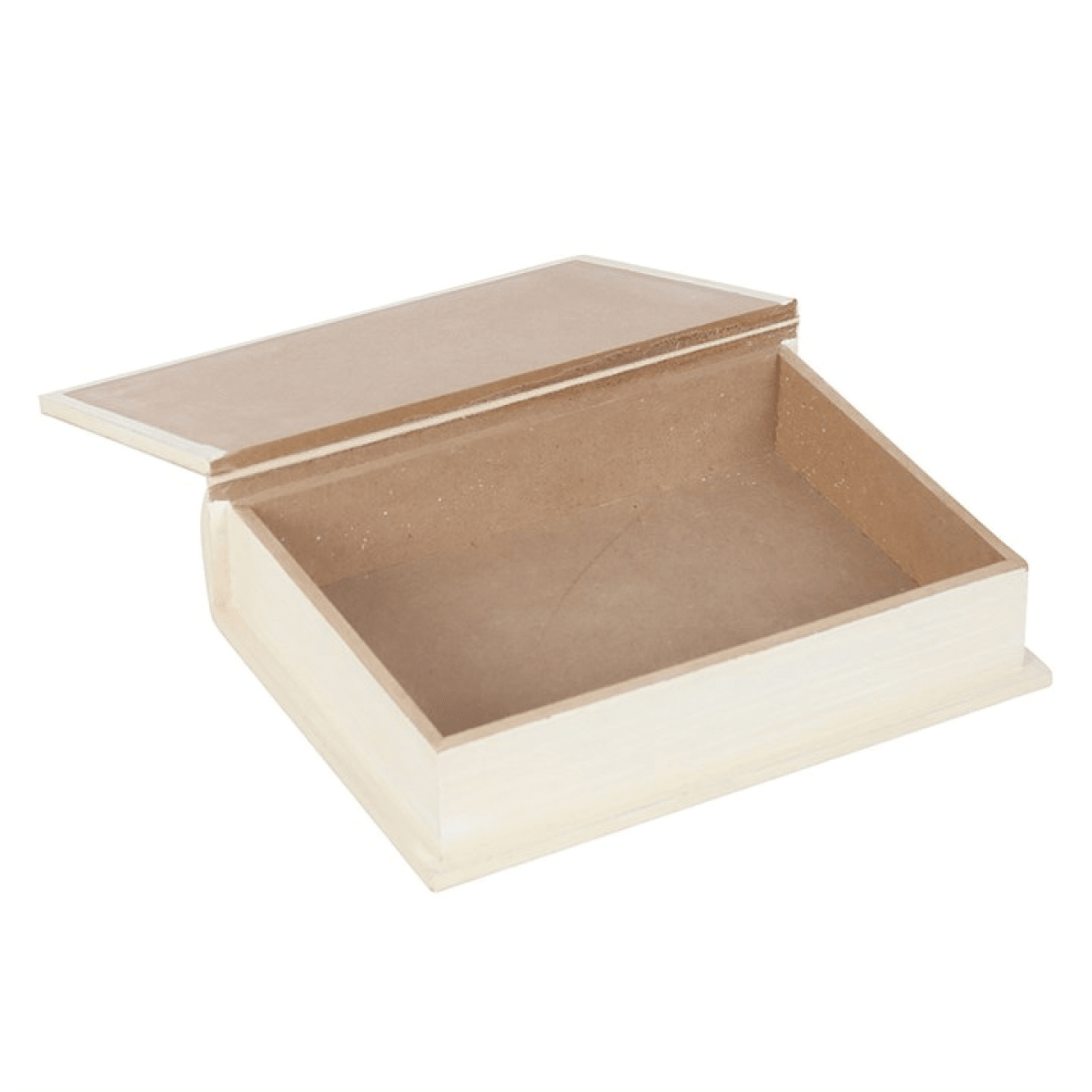 "Good Vibes" White Book Shaped Storage Box - BAMBI