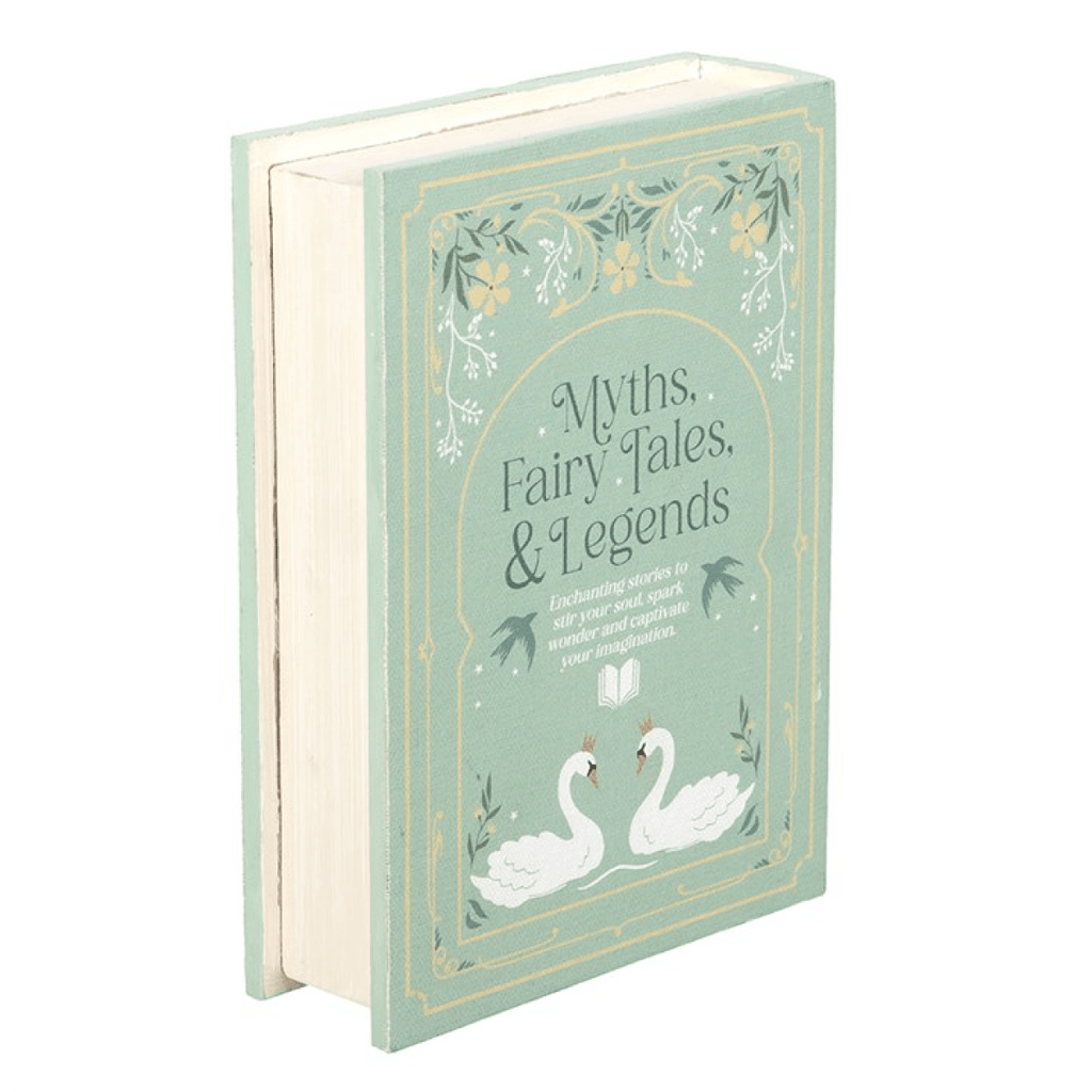 Green Vintage Book Style Storage Box - BAMBI