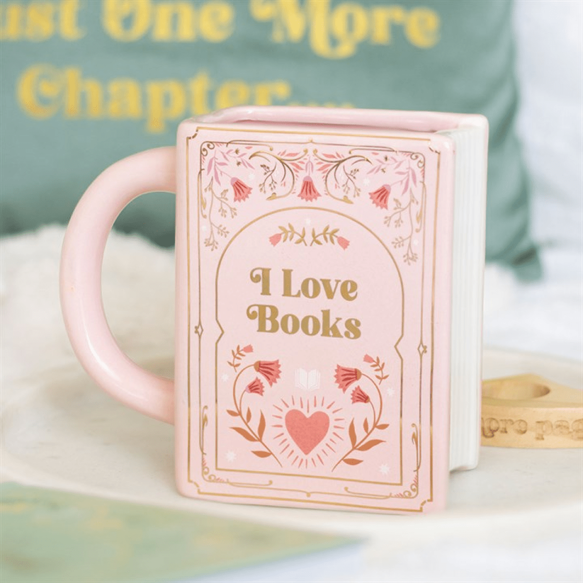 “I Love Books” Mug – 450ml - BAMBI