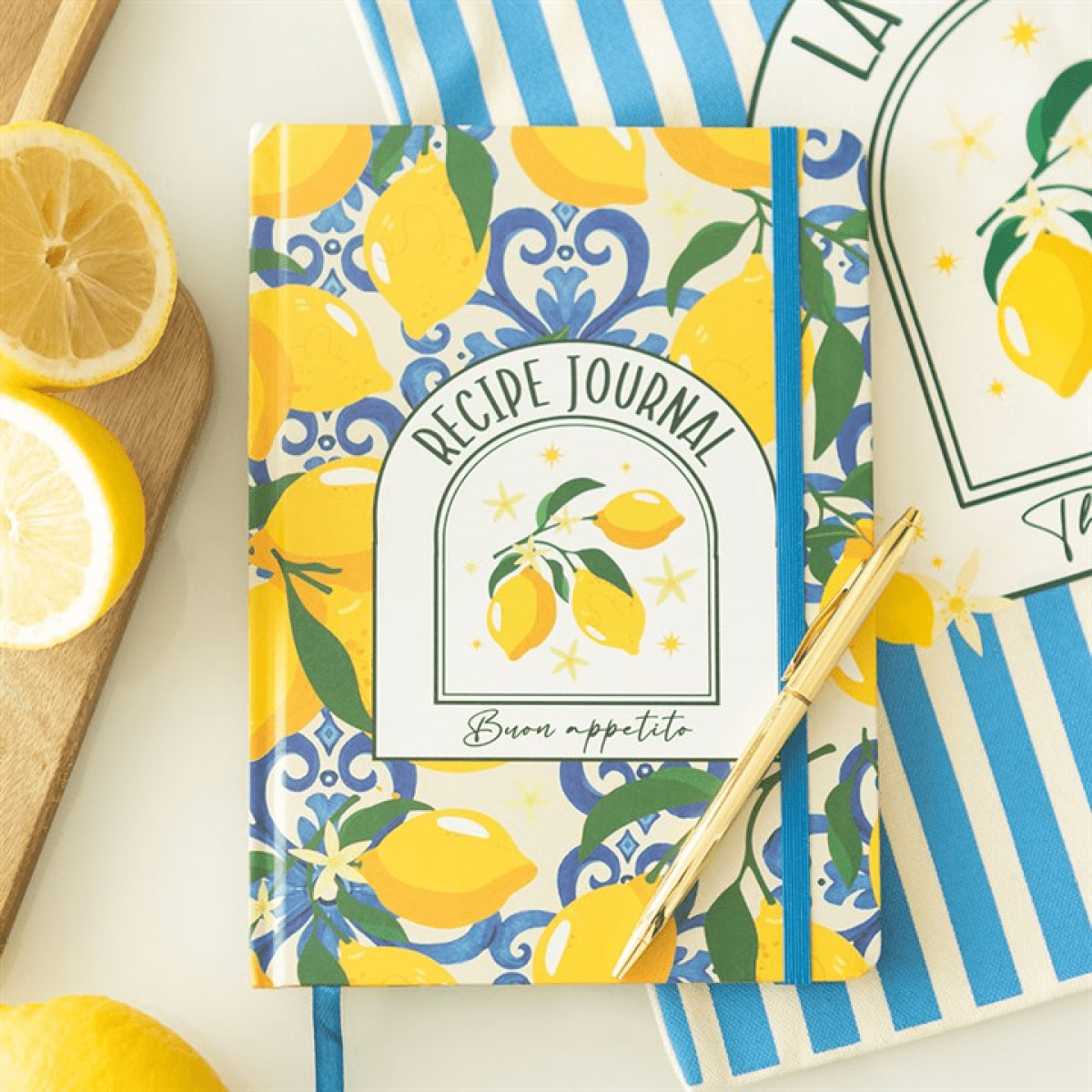 Italian Lemon Recipe Journal (A5) - BAMBI