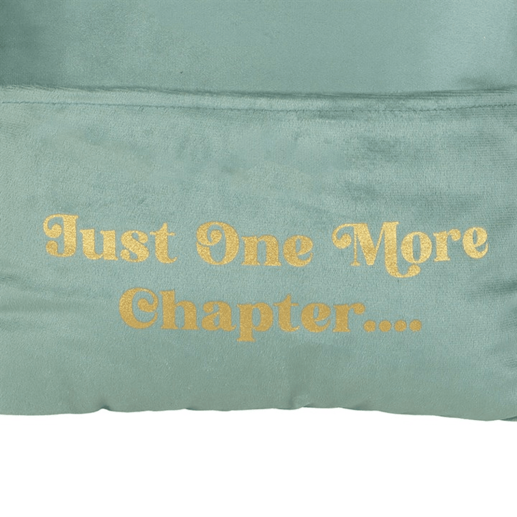 Just One More Chapter Cushion with Book Pocket - BAMBI