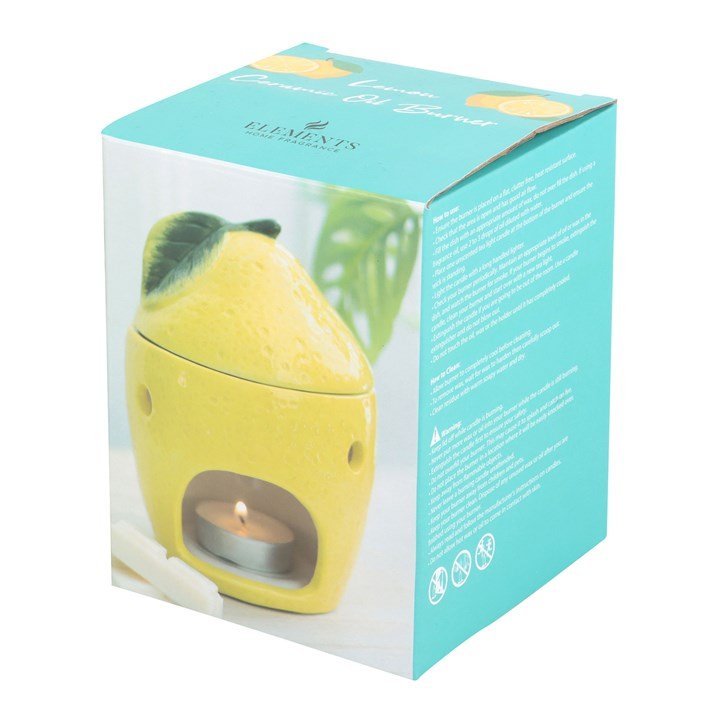 Lemon Oil Burner with Lid - BAMBI