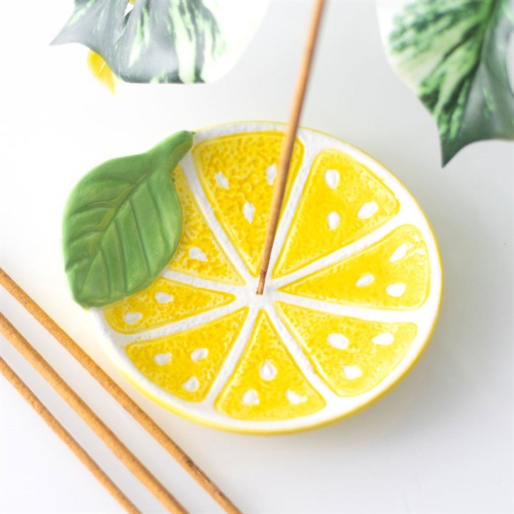 Lemon Slice Incense Stick Holder - BAMBI