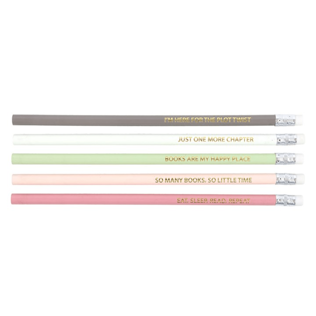 Literature Quote Pencil Set (Pack of 5) - BAMBI