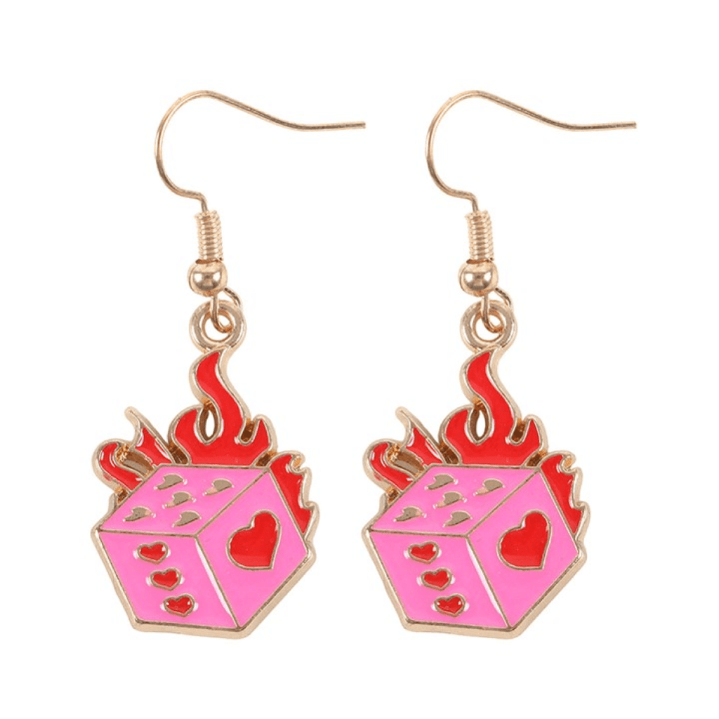 Lucky Chaos Dice Earrings - BAMBI
