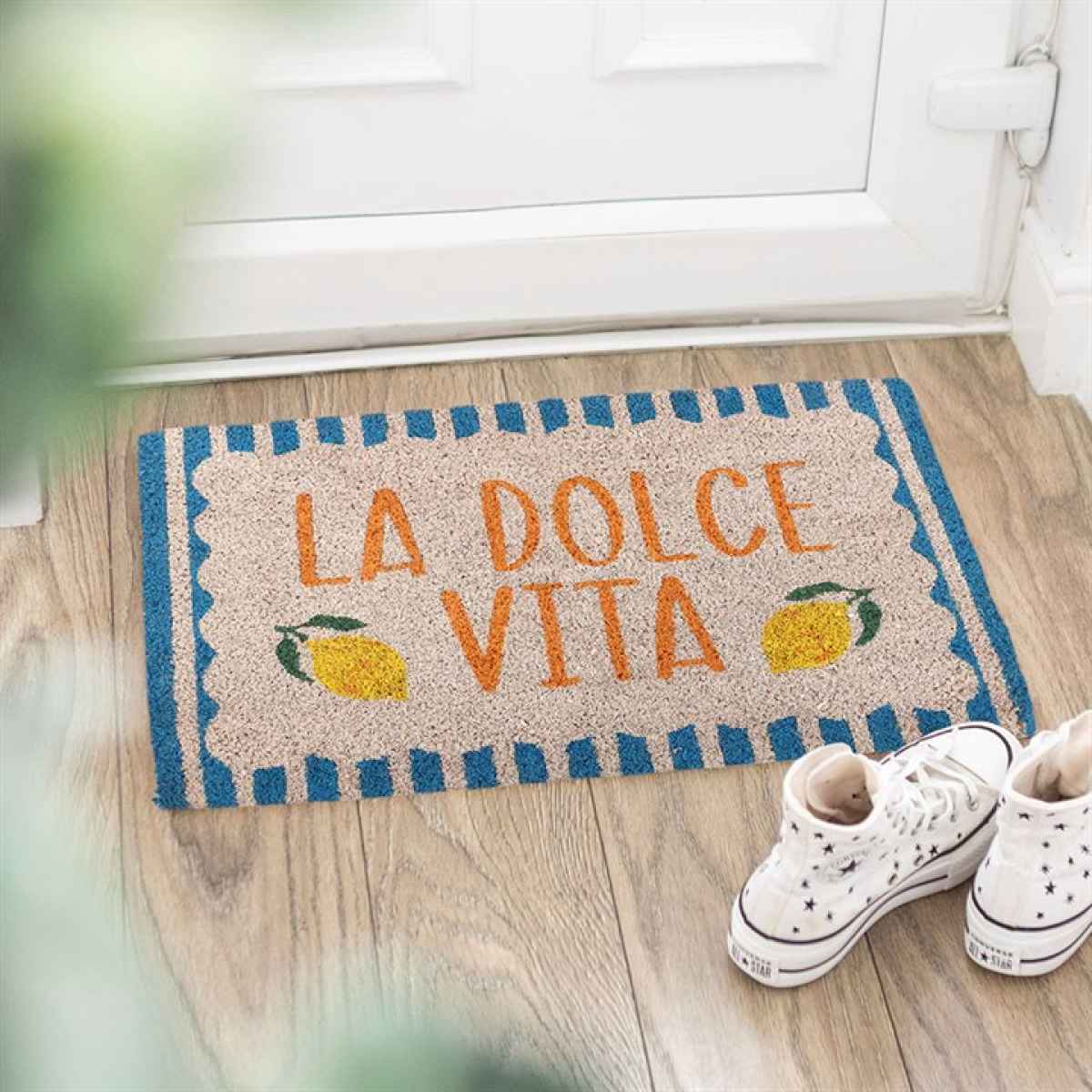 “La Dolce Vita” Lemon Doormat