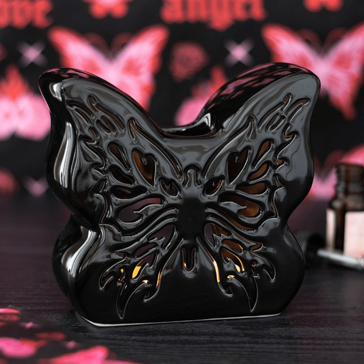 Midnight Butterfly Oil Burner - BAMBI