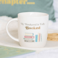 “My Weekend is Fully Booked” Mug – 350ml - BAMBI