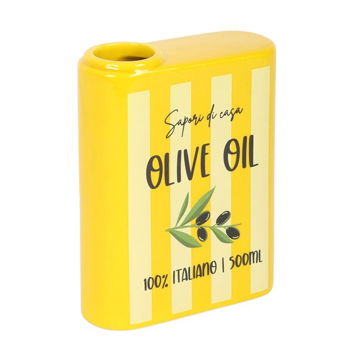 Olive Oil Tin Ceramic Vase - BAMBI