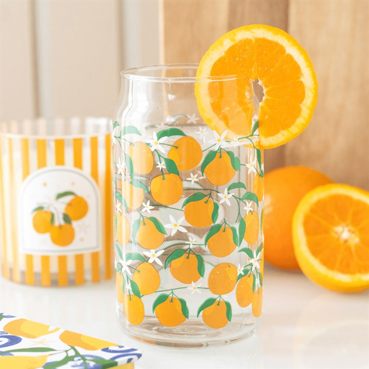 Orange Can Glass – 500ml - BAMBI