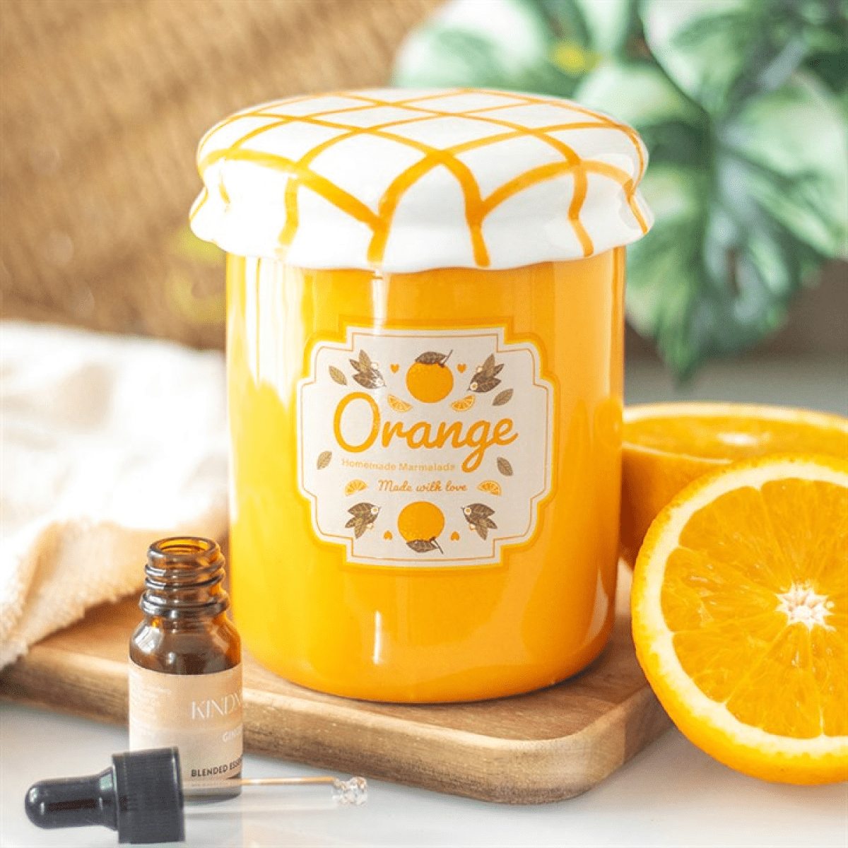 Orange Marmalade Oil Burner & Wax Warmer - BAMBI