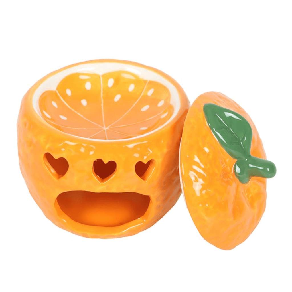 Orange Oil Burner with Lid - BAMBI
