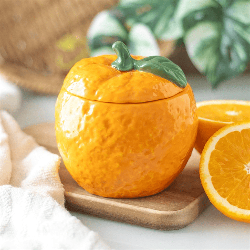 Orange Shaped Candle Jar - BAMBI