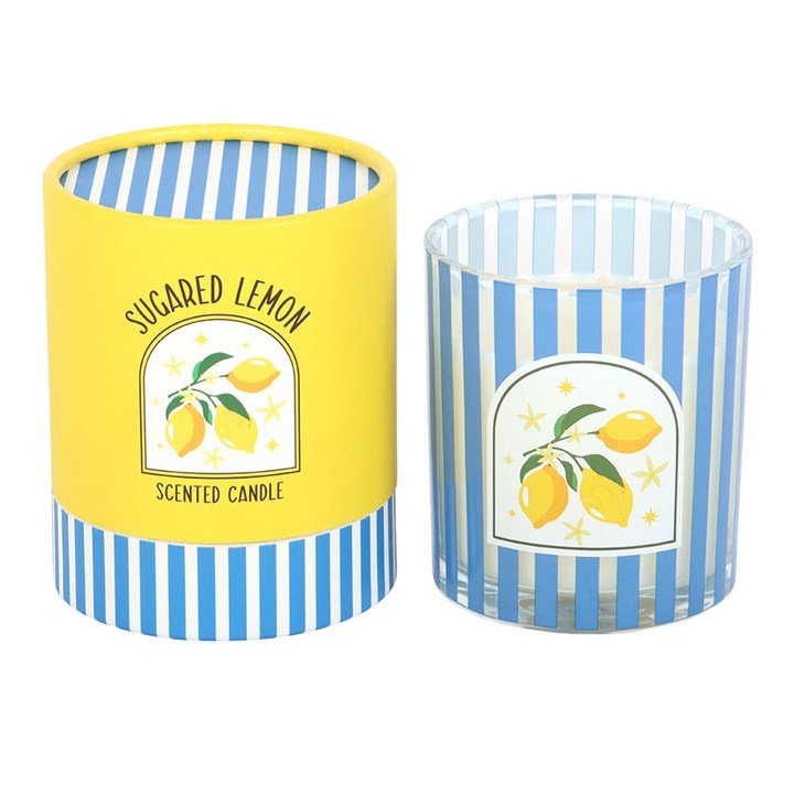 Sugared Lemon Scented Candle - BAMBI