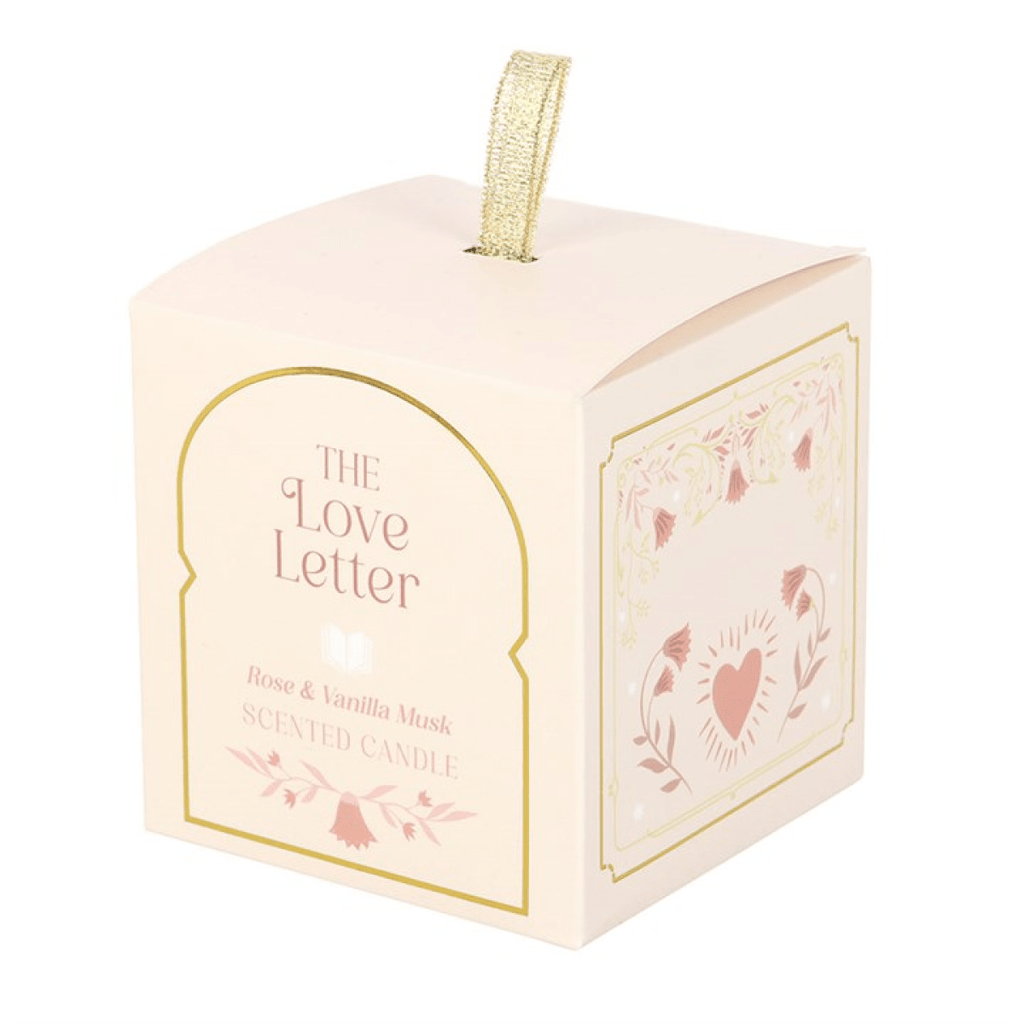 The Love Letter Rose & Vanilla Musk Candle - BAMBI