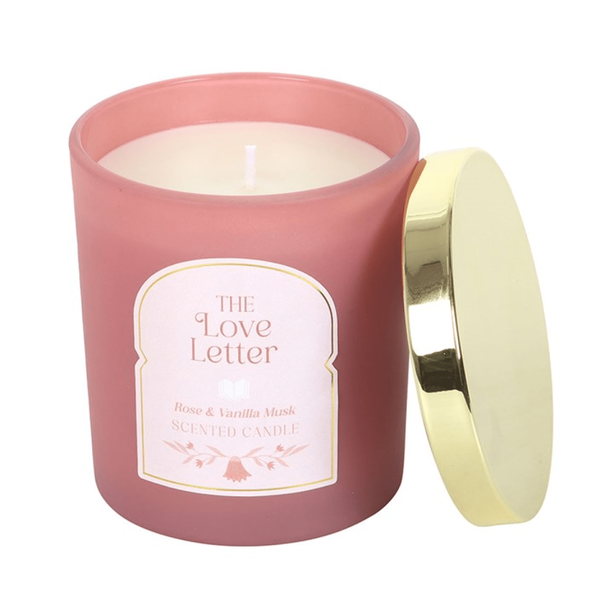 The Love Letter Rose & Vanilla Musk Candle - BAMBI