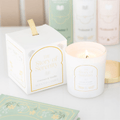 The Story of Serenity Coconut & Vanilla Candle - BAMBI