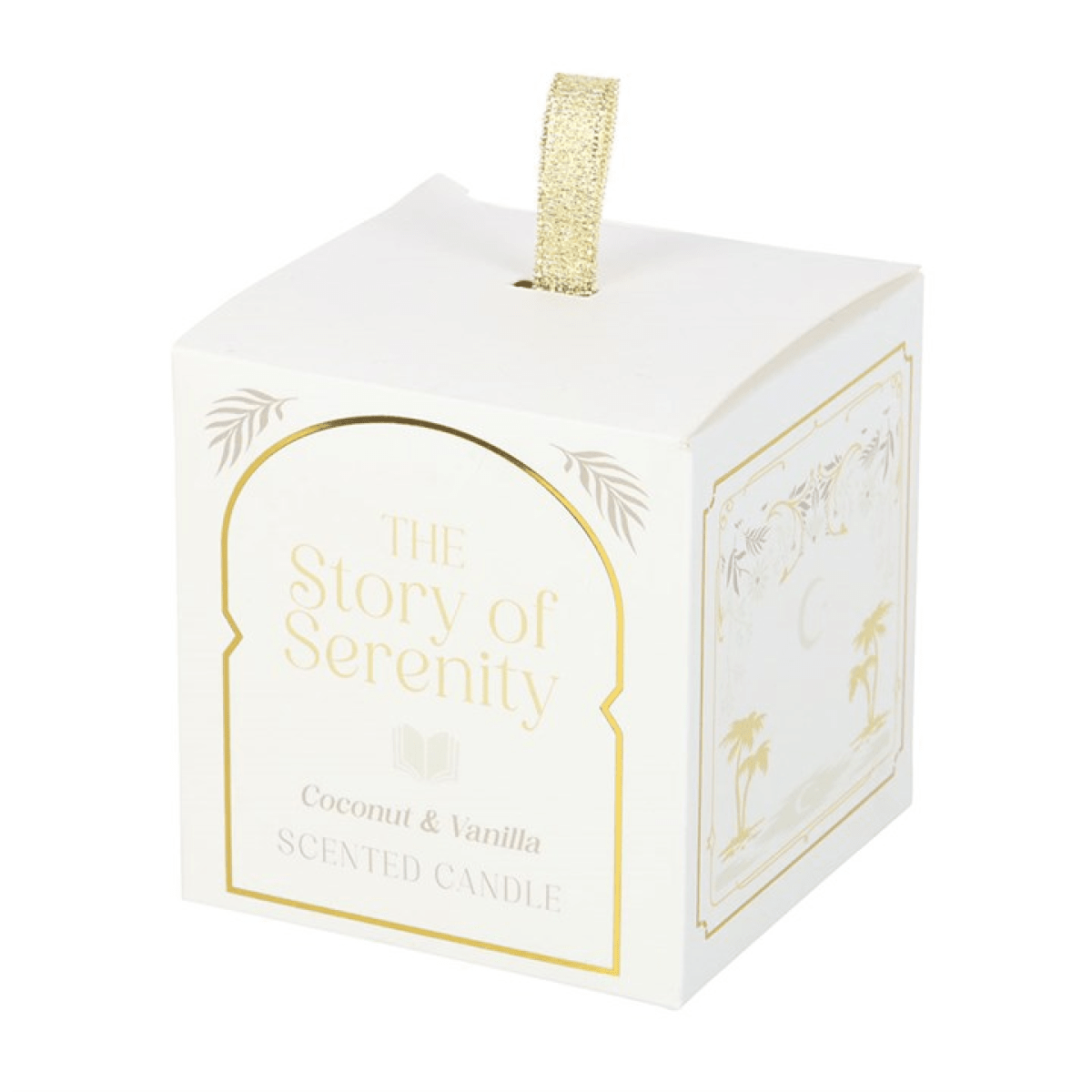 The Story of Serenity Coconut & Vanilla Candle - BAMBI