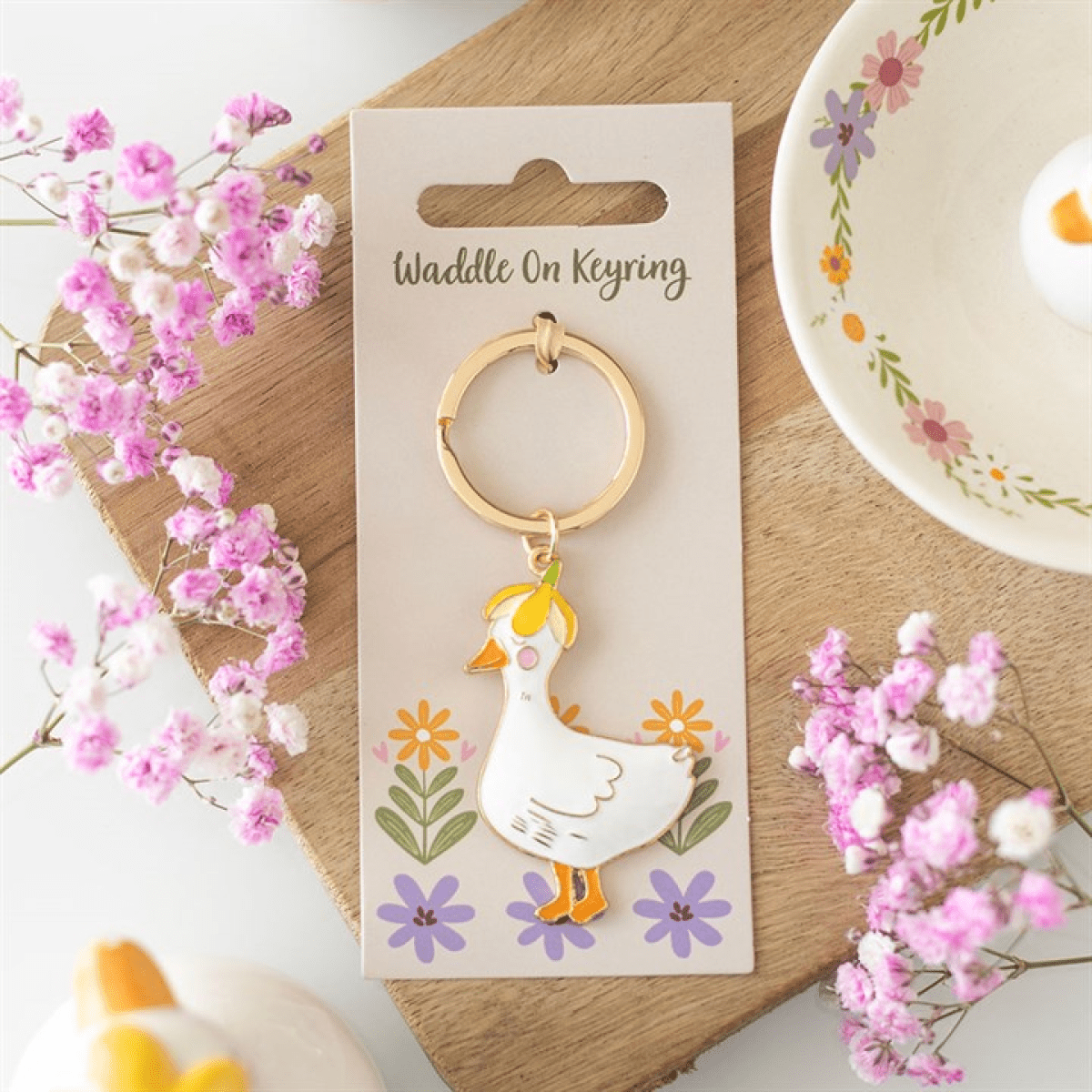 Waddle On Duck Keyring - BAMBI